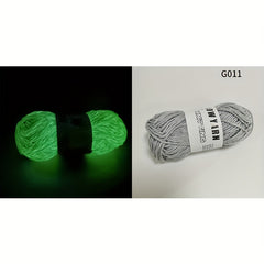 4pcs Glow In The Dark Yarn 50m DIY Arts Crafts Sewing Crocheting