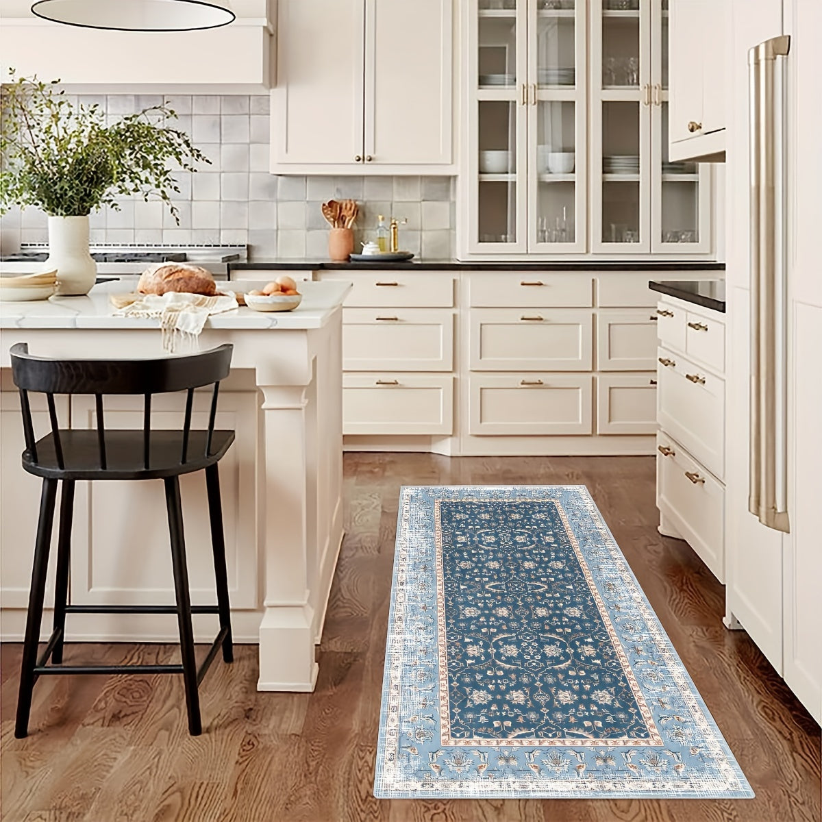 Washable Runner Rug Non Slip Boho Soft Kitchen Runner Rug