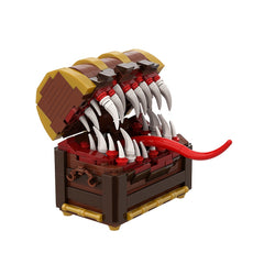 Treasure Chest Monster Building Block Toy