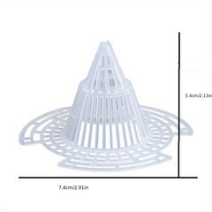 5pcs Flower Pot Hole Mesh Pad DIY Planter Bottom Grid Mat Mesh Hole Screens