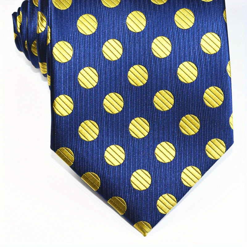 Men's Classic Polka Dots Tie Necktie for Business Wedding
