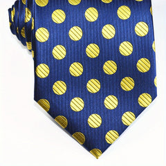 Men's Classic Polka Dots Tie Necktie for Business Wedding