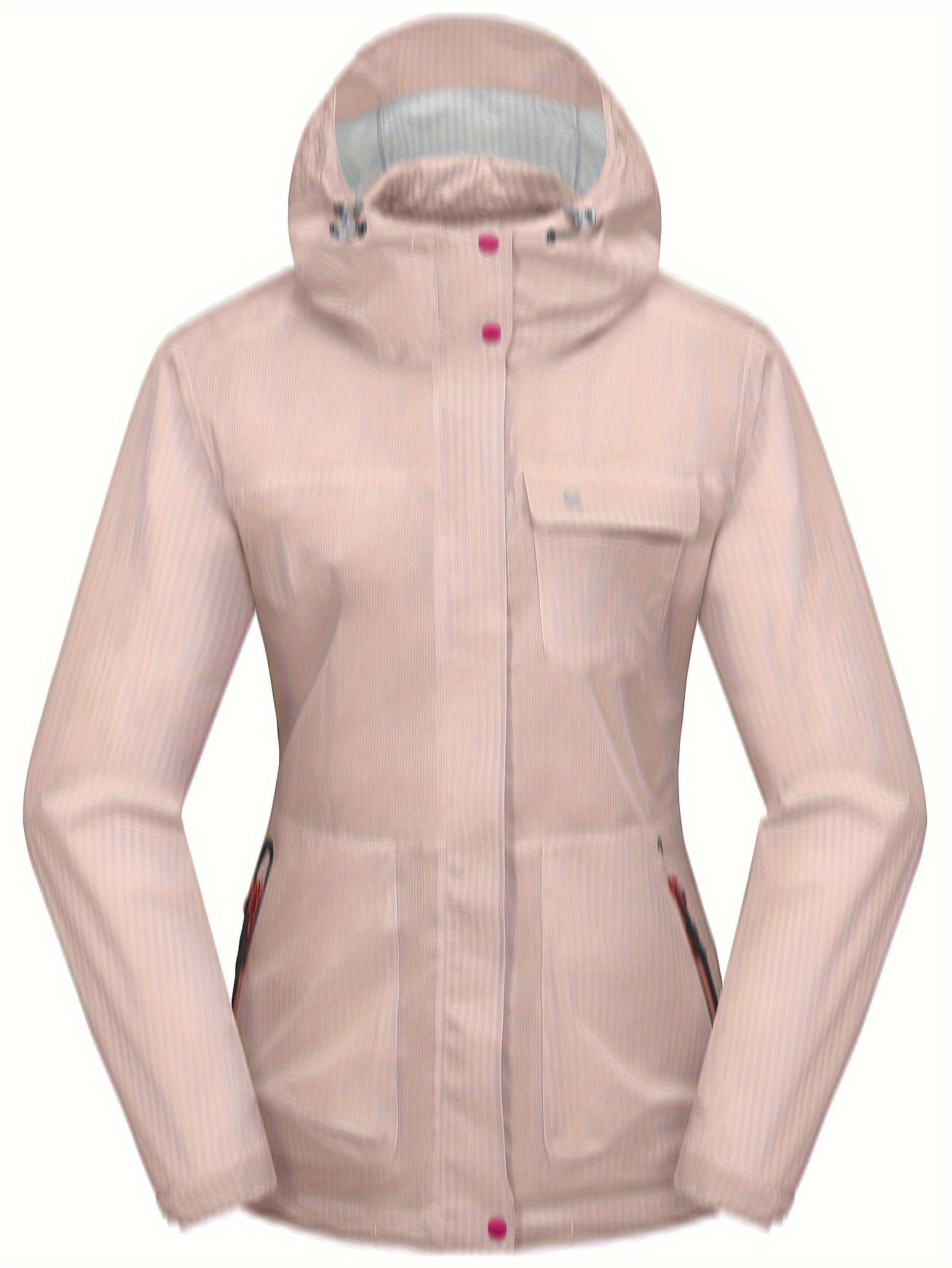 Women's Lightweight Hooded Jacket Long Sleeve Thermal Sports Coat