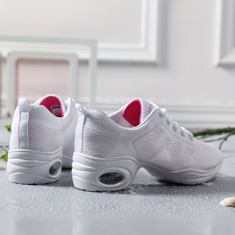 Mesh Jazz Dance Shoes Arch Support Air Cushion Women's Dance Training Shoes