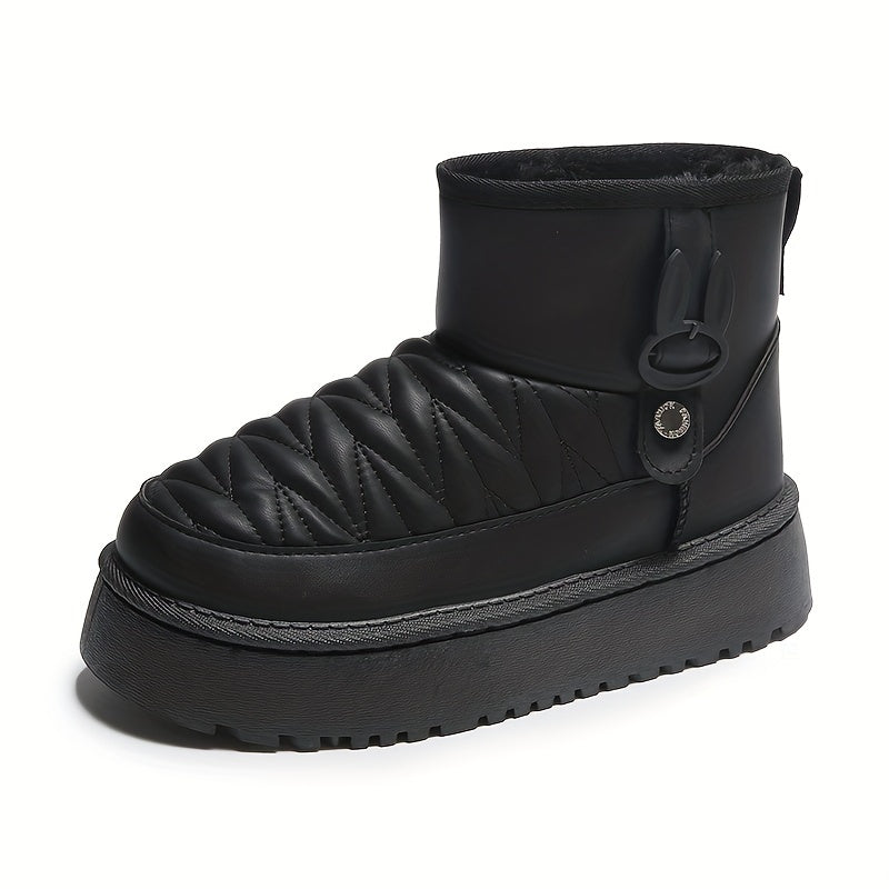 Women's Non slip Snow Boots Thickened Warm Shoes