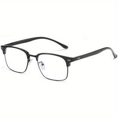 Men's Anti Light Business Glasses with Case