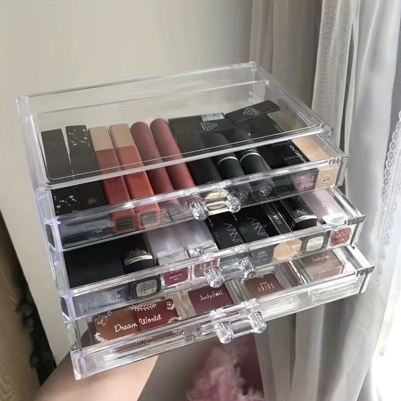 Clear Cosmetic Storage Organizer for Cosmetics Jewelry & Hair Accessories