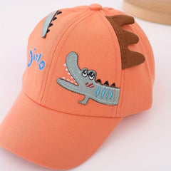 Cute Dinosaur Kids Hat with Sun Protection for All Seasons