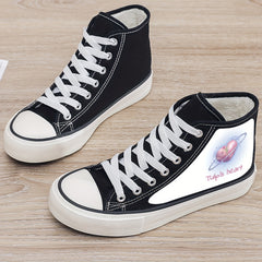 Plush Lined Thermal Chunky Canvas Sneakers