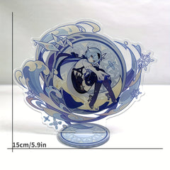 Wind Theme Acrylic Standing Sign