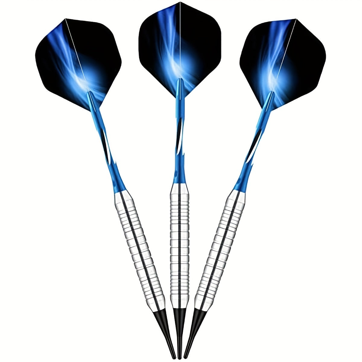3PCS 18g Soft Tip Darts Set with Handy Box, Tips, O Rings, Wings