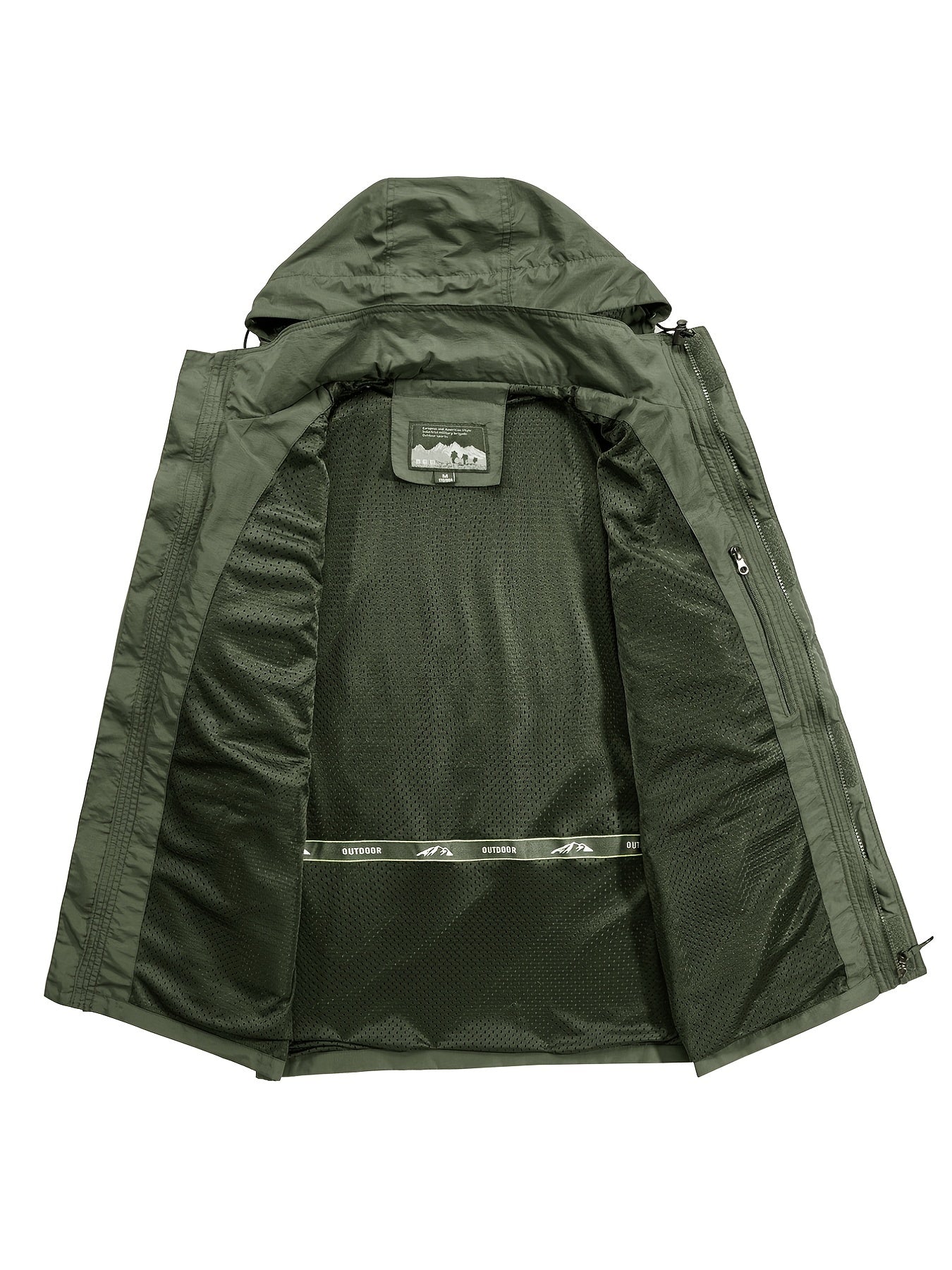 Men's Outdoor Windproof Waterproof Windbreaker Jacket