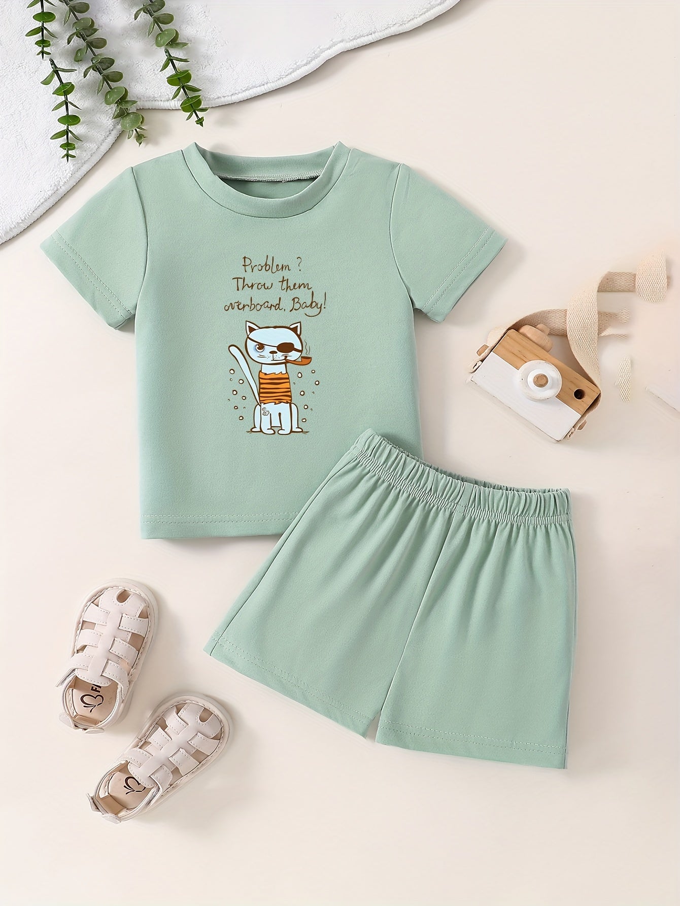 Toddler Lucky Dragon T-shirt & Shorts Set