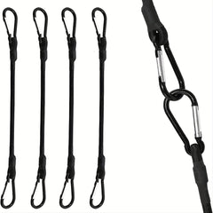 4pcs 24 Inch Bungee Cord Straps Heavy Duty Strong Bungee Cord Sturdy