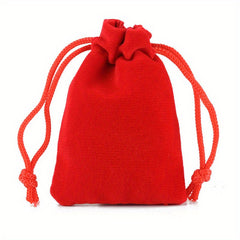 5pcs Velvet Jewelry Storage Bag Small Gift Wrapping Pocket