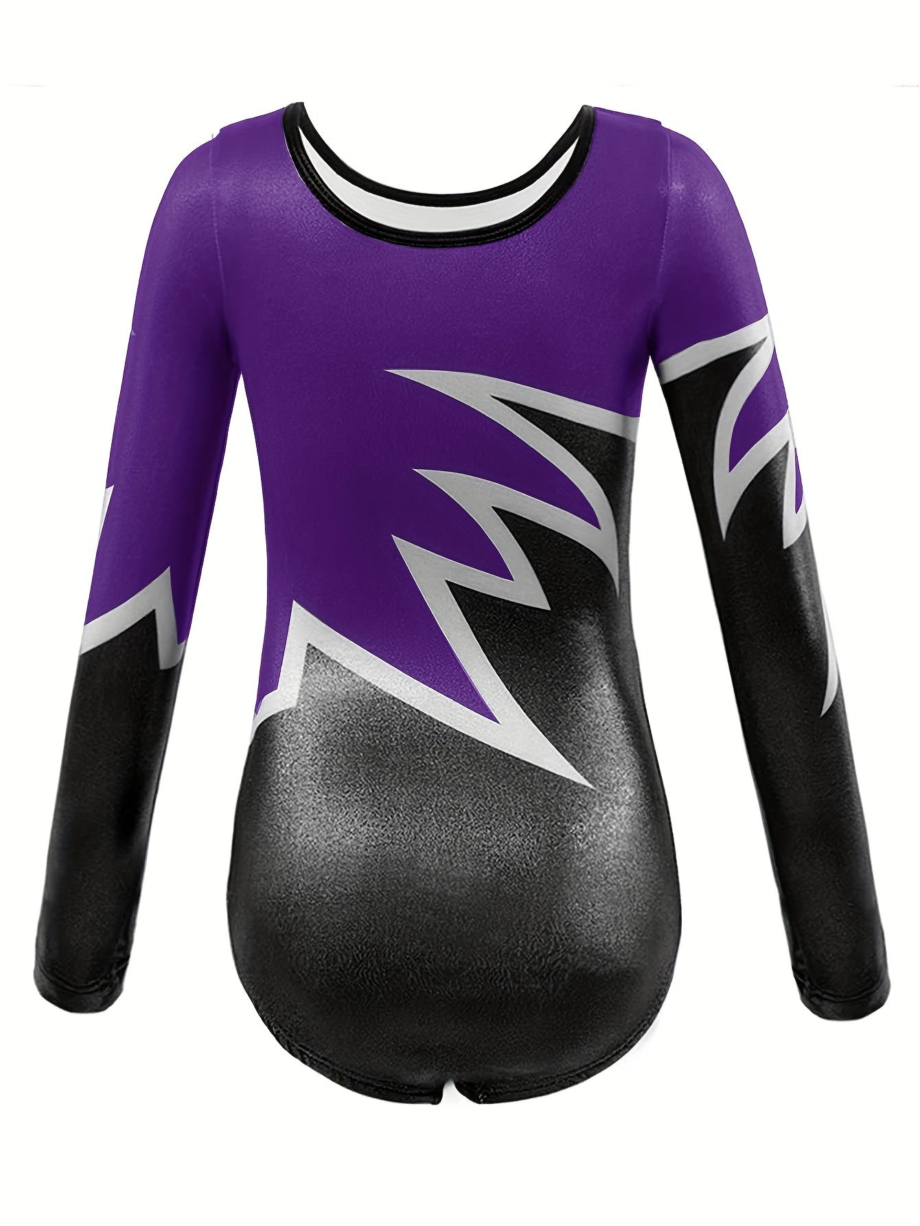 Girls Slim Long Sleeve Ballet Leotard for Dance