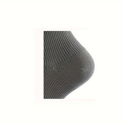 3 Pairs Knee High Compression Socks for Men and Women - Athletic Foot Support
