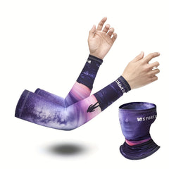 2pcs Unisex UV Protection Cooling Arm & Neck Covers