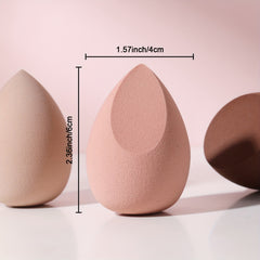 3 PCS Makeup Sponge Set Beauty Blender Foundation Blending Puff