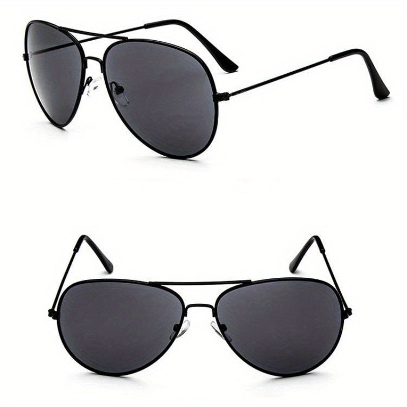 Retro Metal Frame Sunglasses Men's Sports Glasses