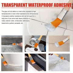Transparent Waterproof Adhesive Roof Bathroom Kitchen Wall Waterproof Coating