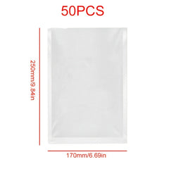 50pcs Vacuum Bags For Food Preservation BPA Vacuum Packaging Bags