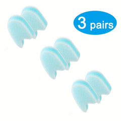 Foam Toe Spacers For Feet 3 Layer Toe Separators For Overlapping Toes