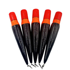 5pcs Fishing Float 12G Bobber 5 12inch Metal Swivel