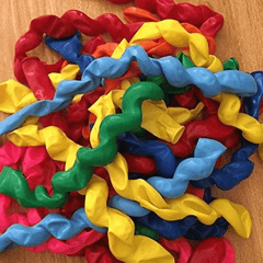 100pcs Rotating Balloons for Christmas Halloween Party