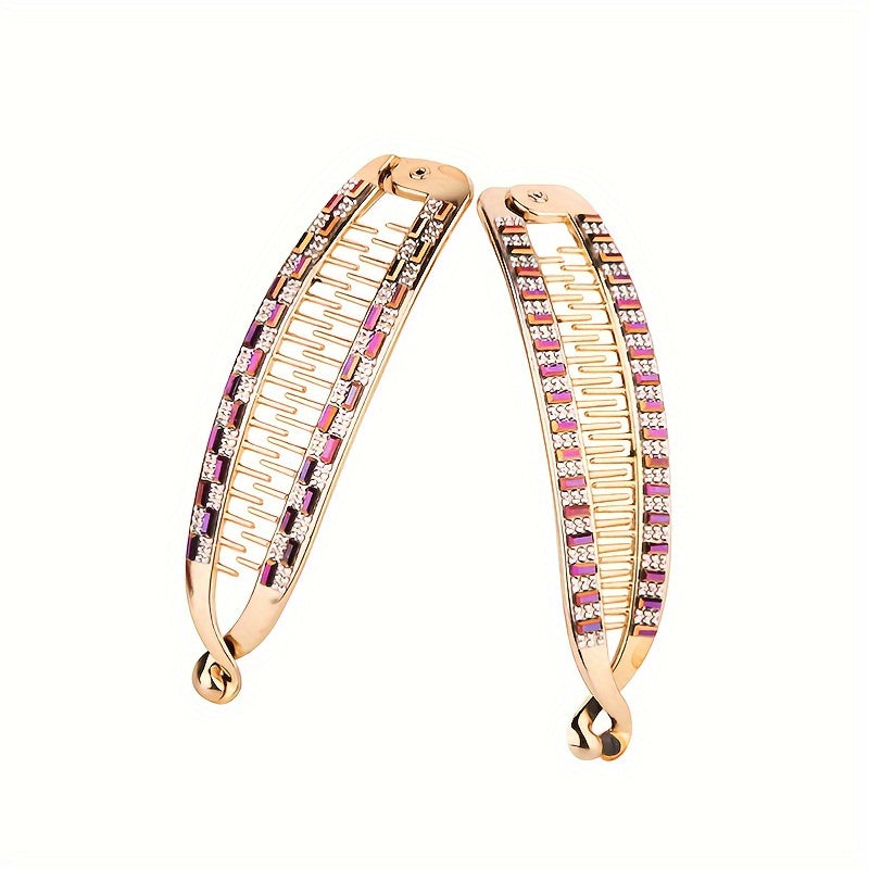 Rhinestone Fish Hair Clip Girls Hairpin