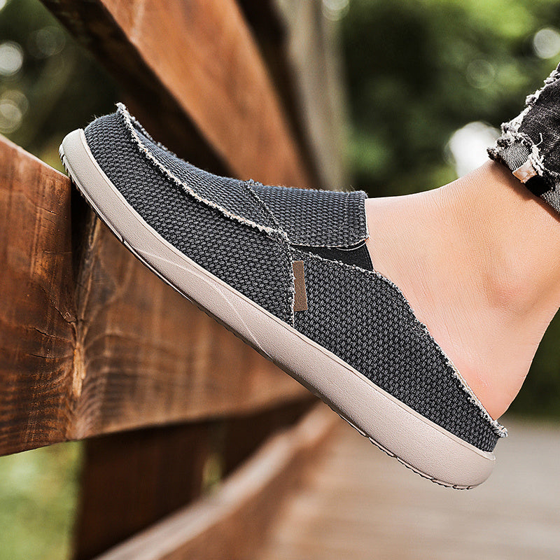 Men's TPU Sole Canvas Shoes for Winter