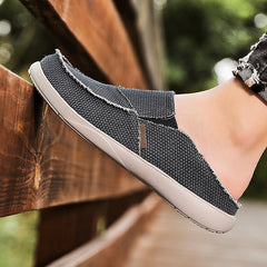 Men's TPU Sole Canvas Shoes for Winter