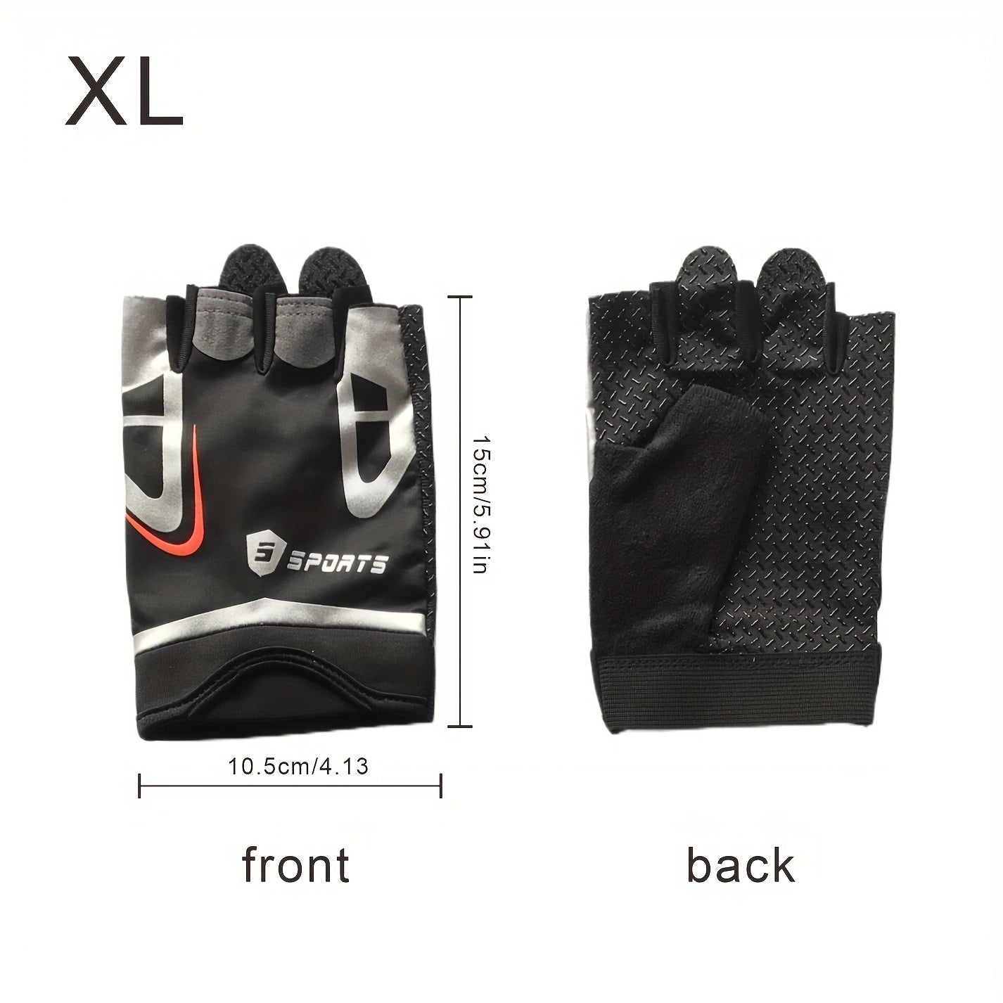 Cycling Fitness Half Finger Gloves