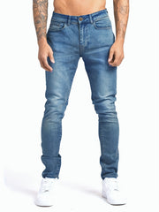 Men's Slim Fit Jeans Casual Stretch Denim Pants
