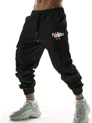 Casual Drawstring Cargo Pants Men s Joggers Spring Summer Outdoor