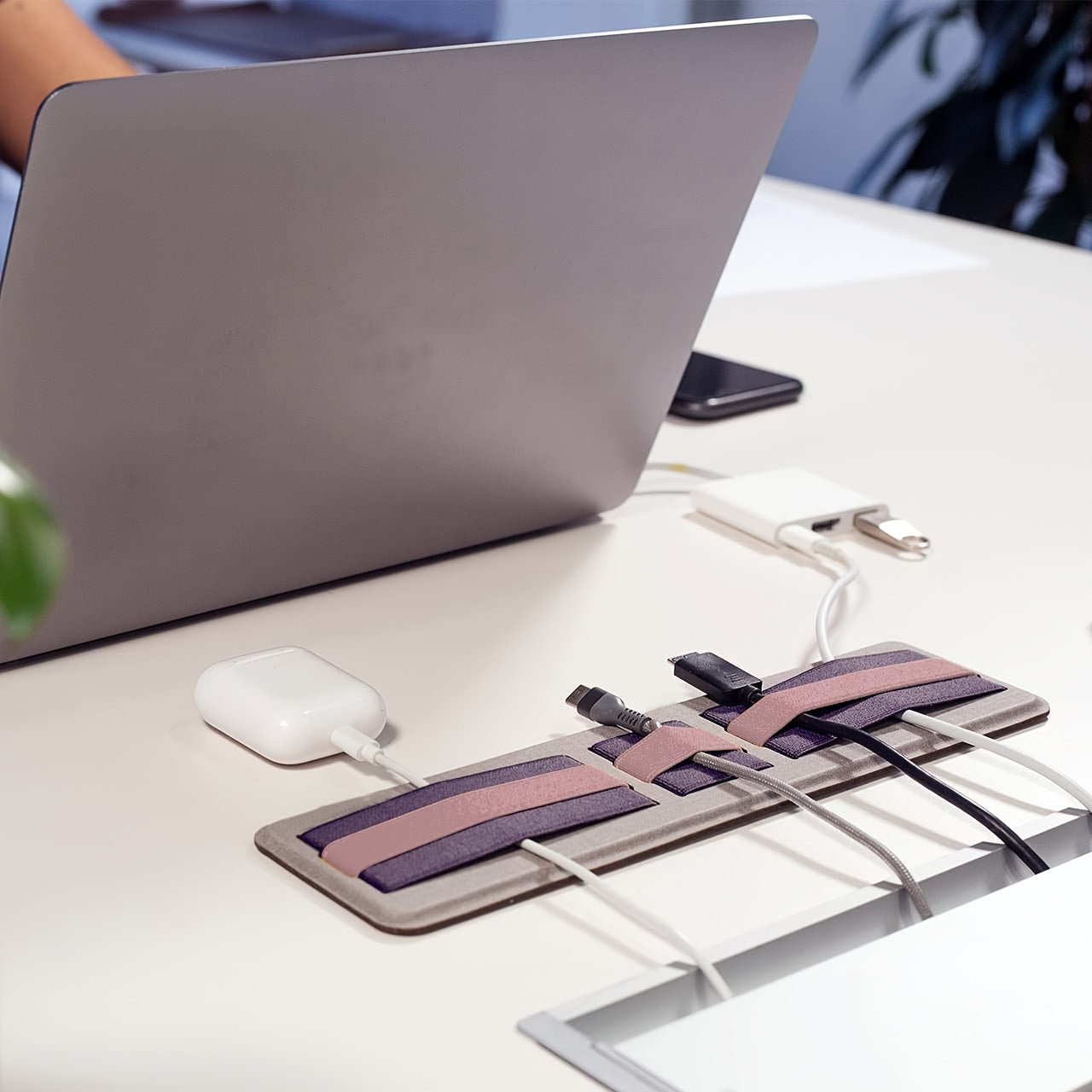 Adhesive Laptop Tech Organizer Portable HD Holder