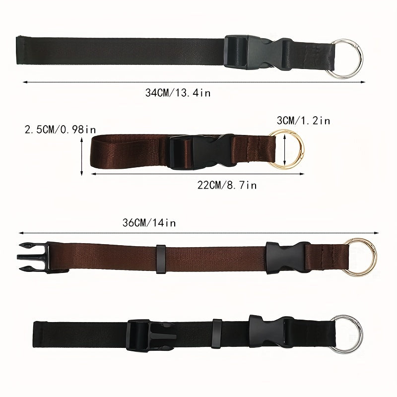 Adjustable Luggage Strap with Multifunctional Hook for Travel