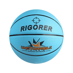 RIGORER No 7 Basketball Wear resistant Non slip Rubber Street Basketball Ball