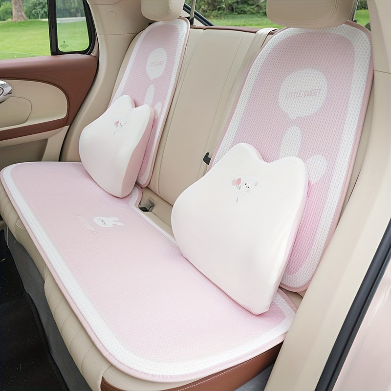 Memory Foam Rabbit Car Neck Pillow for Driving Comfort