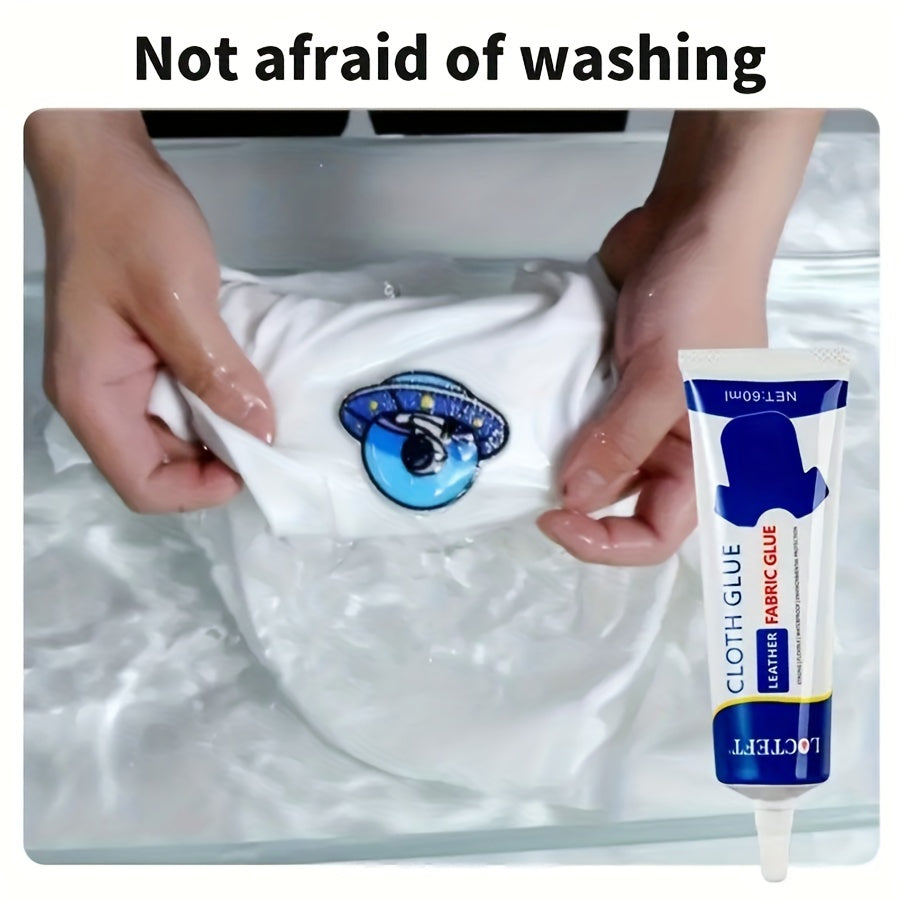 60ml Leather Fabric Glue Strong Waterproof Wash Sticky Leather Bag Sofa Clothes