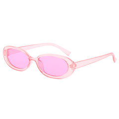 Vintage Oval Plastic Sunglasses