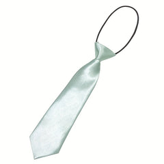 Kids Solid Color Short Tie Elastic Strap for Boys and Girls