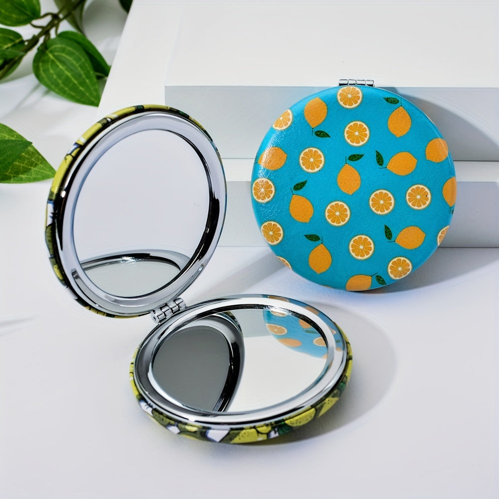 Portable Double Sided Mirror for Women - Compact & Travel-Friendly