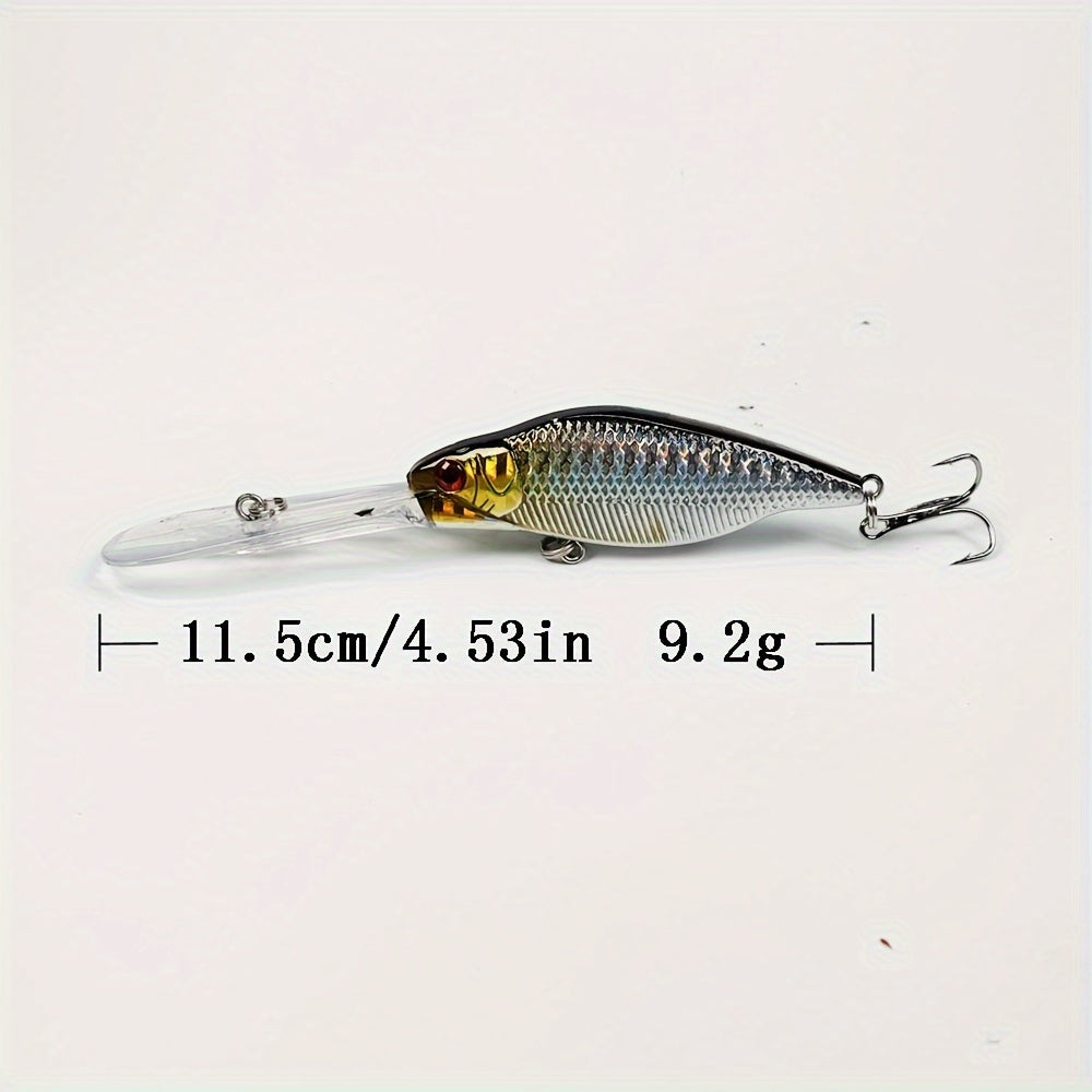 8pcs Plastic Minnow Fishing Lures 9 2g Deep Diving