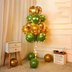 14pcs Table Balloons Scene Decorations Mother's Party Supplies