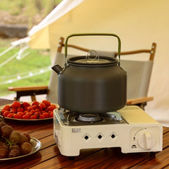 Portable Aluminium Kettle Teapot Camping Fishing Self-driving