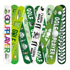24pcs Golf Party Bracelets Green Scheme Golf Birthday Party Favors