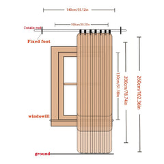 1pc Solid Blackout Curtain Suitable For Home Decor
