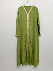 Lace Sleeve V Neck Maxi Dress