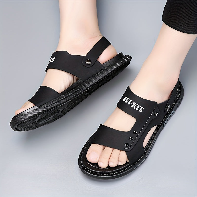 Men's Non Slip Sandals Wear resistant Comfy Beach Shoes Summer